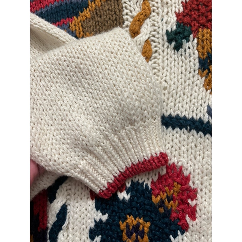Vintage NUGGETS 1993 knitted crewneck sweater size large - Picture 8 of 11